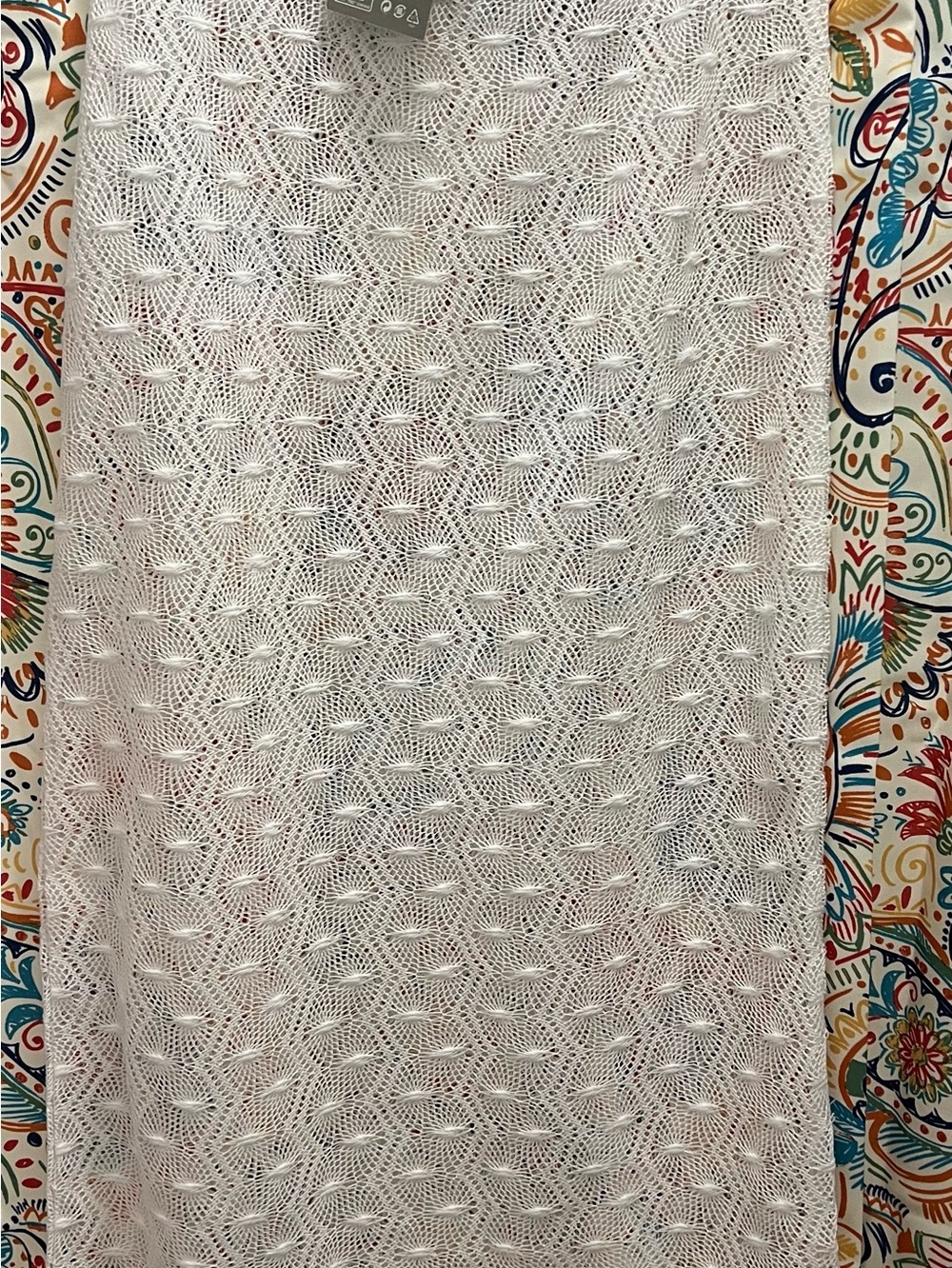 Beach cover- up white beautiful